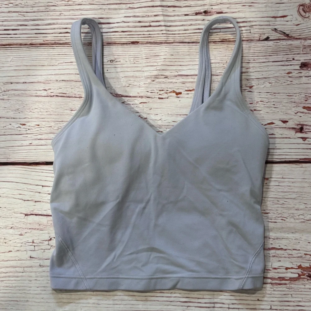 Lululemon Align Tank Top in Chambray Sz 0 - Picture 4 of 8